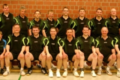Die Tischtennis-Abteilung der Herren von 2012