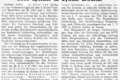 Zeitungsartikel zum 5. Kreis- Turn- und Sportfest