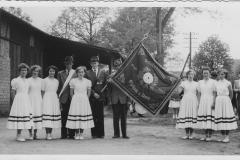 1957 Fahnenweihe Schützenverein Gyhum und Umgebung