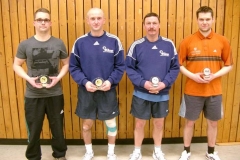 v.l.n.r.: Philipp Gebers, Heiko Meyer, Rolf Krischker und Edgar Bloch