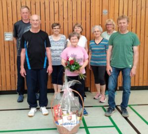 Verbschiedung von Heidi Casper als Übungsleiterin der Funktionsgymnastik