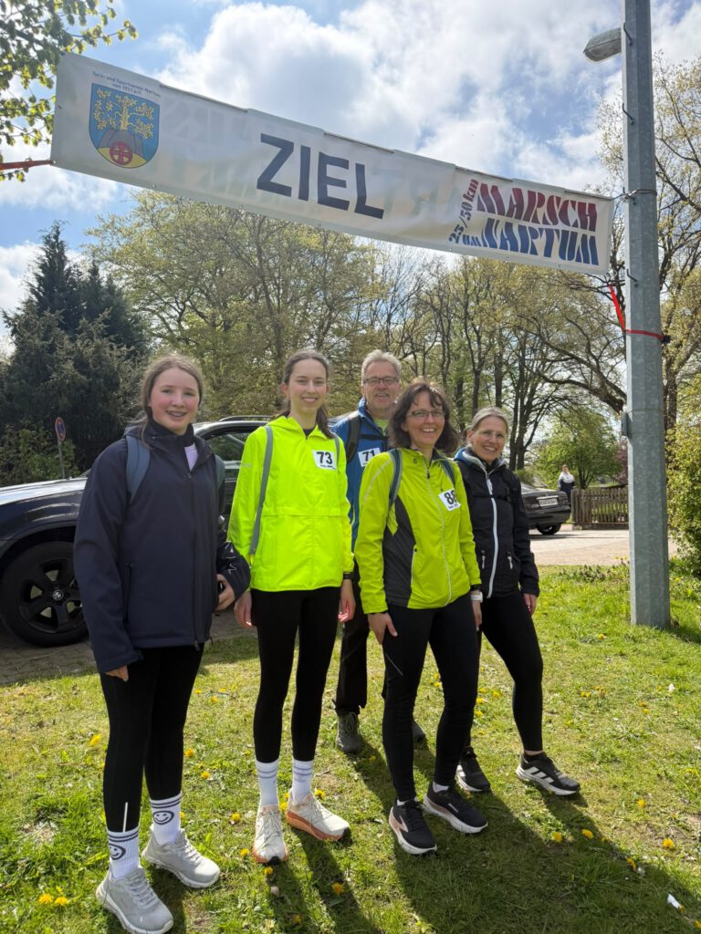 Teilnehmende Marschum um Nartum 2026